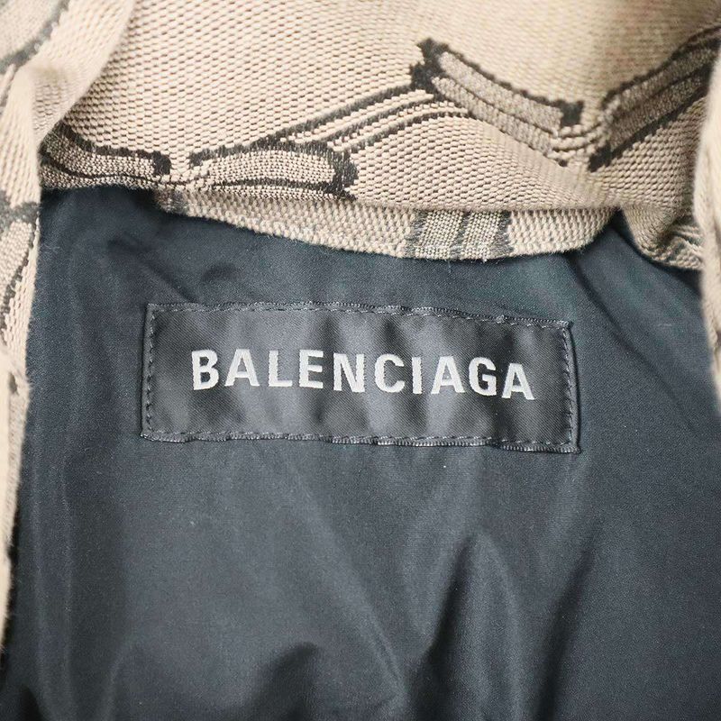 Balenciaga 2022aw BB Jacket Logo Patted Jacket 681885 Tml33 Beige 46