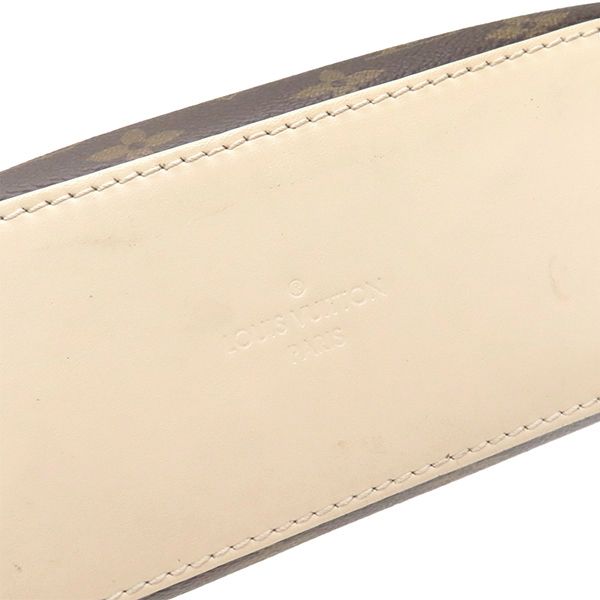 Louis Vuitton Shoulder Bag Saintonge Monogram Canvas Leather Clesme Gold