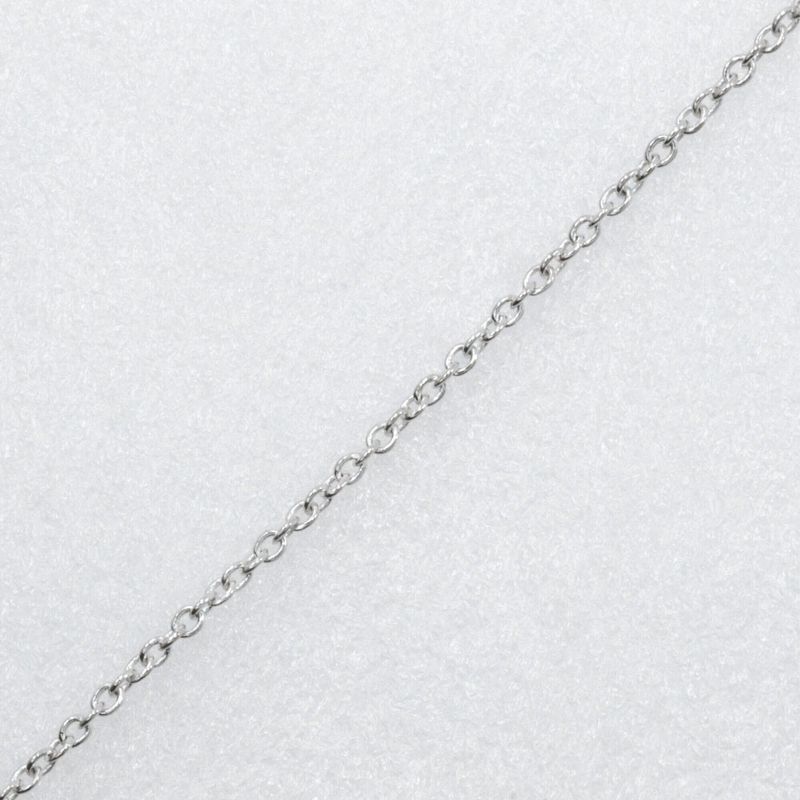 Tiffany & Co Double Rubbing Heart Paloma Picasso 925 Silver Ladies 4.5g Necklace