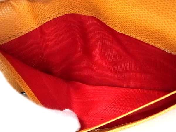 Celine Leather Bifold Long Wallet Men's Women's Navy Bk2603