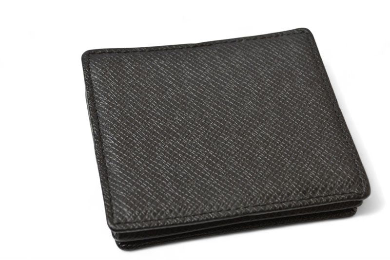 Louis Vuitton Coin Case Preowned Louis Vuittontaiga Porte Monet Boite Ardoise