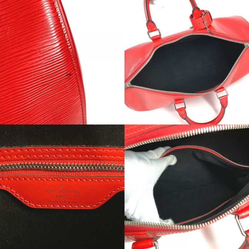 Louis Vuitton Boston Bag Keepall Bandoliere 45 M53419 Epi Leather Red