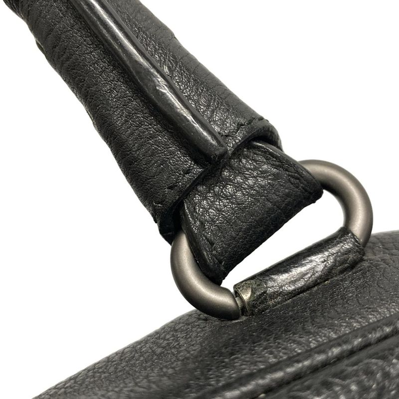 Bottega Veneta Intrecciato Black Leather Handbag