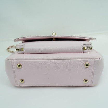 Chanel Business Affinity A93607 Pink Matelasse Caviar Hand Shoulder Bag