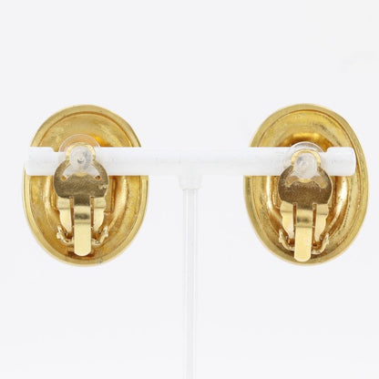 [dior] Christian Dior Vintage Gold Plated Ladies 19.4g Earring