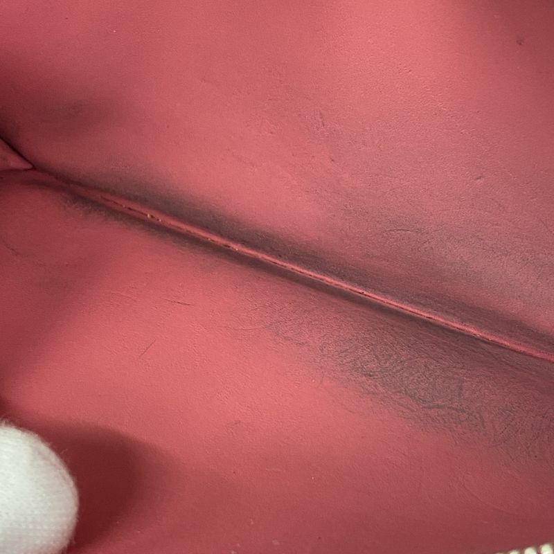 Louis Vuitton Long Wallet Vernis Pochette Porte Monet Cles Di M9140f Raspberry