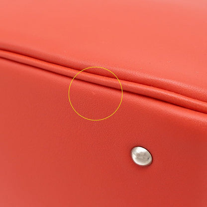 Hermes Handbag Mini Prum Vorsift Capucines Silver Hardware Svhardware Q