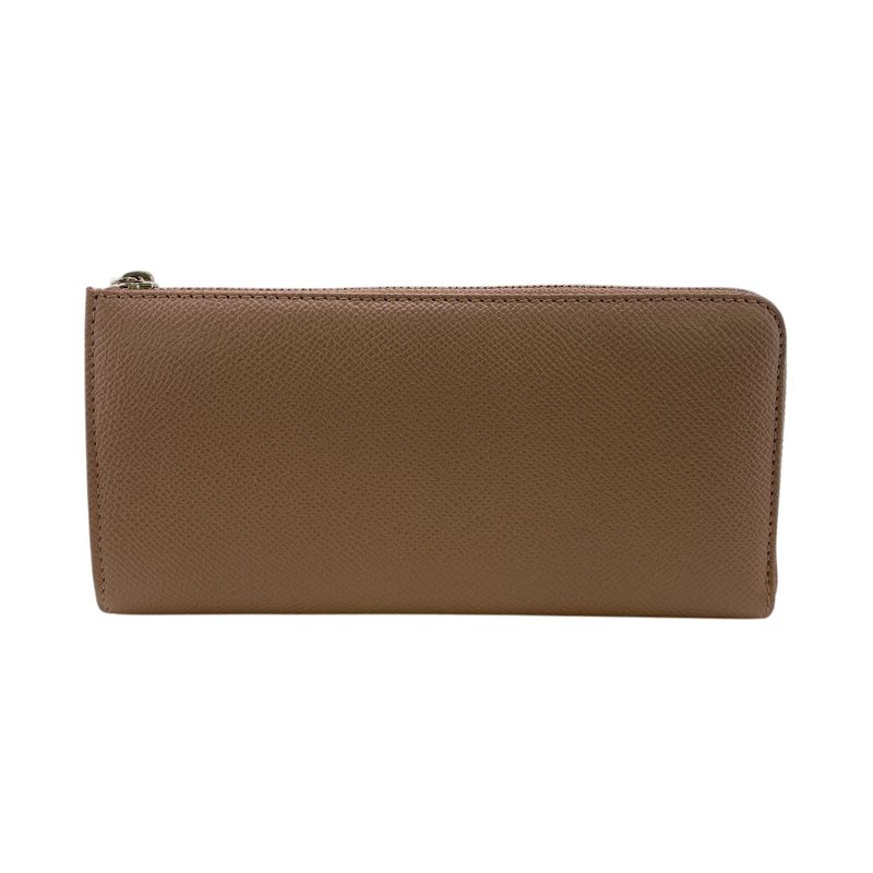 Bvlgari Long Wallet Brand Card Holder Coin Purse Pink Women