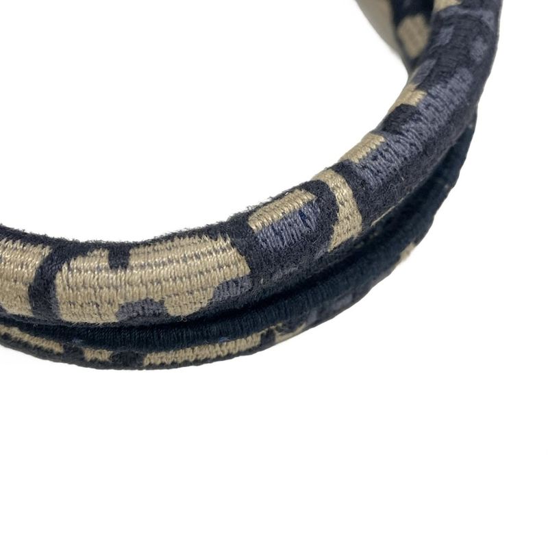 Dior/christian Dior Tote Book Tote Bag Mini Navy Ivory And Blue