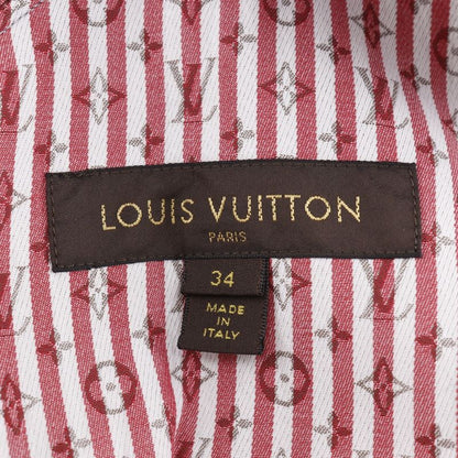 Louis Vuitton B Vuitton Logo Button Monogram Vintage Cotton And Polyurethane