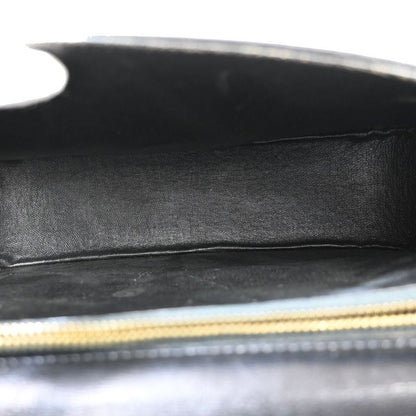 Celine Carriage Shoulder Bag Leather Black 83fa496