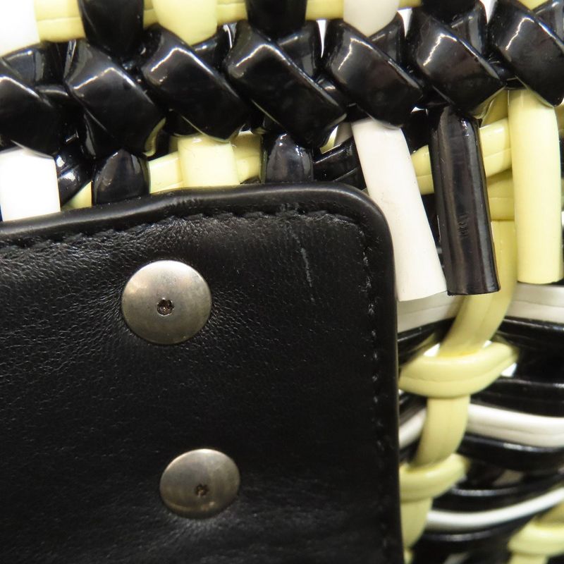 Balenciaga 671342 Bistro XS 2WAY Handbag Enamel Women