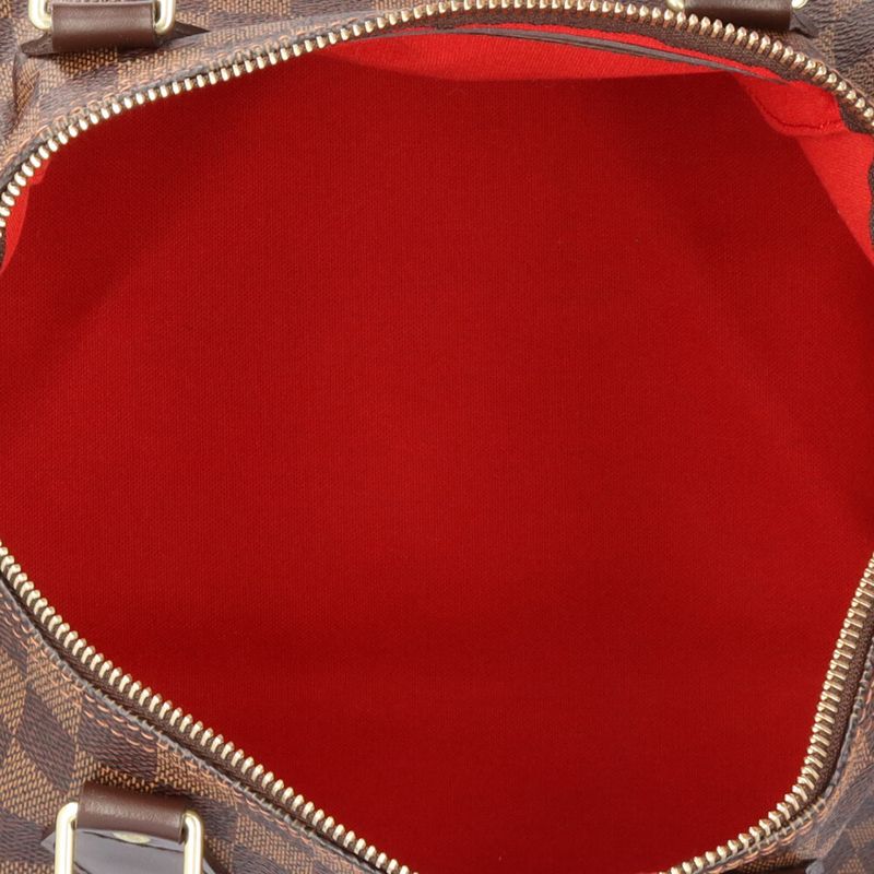 Louis Vuitton Speedy 30 Damier Handbag Damier Canvas N41531 Brown Ladies Louis