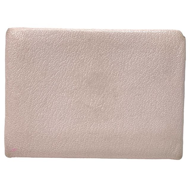 Hermes Calvi Duo Mauve Père Chevre Coin Case Card Case Business Card Holder