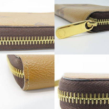 Louis Vuitton Long Wallet Zippy Wallet M69353 Monogram Giant Reverse Brown Gold