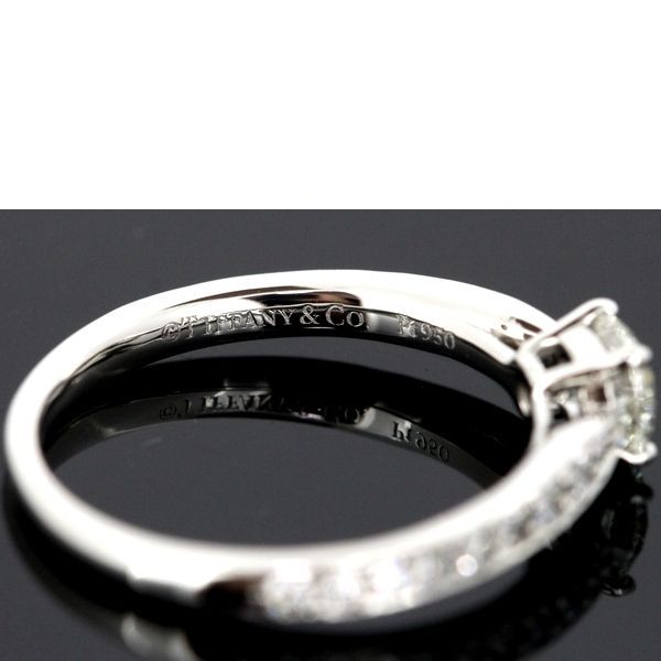 Tiffany & Co Harmony 032ct I-vvs2-3ex Diamond Ring Pt950