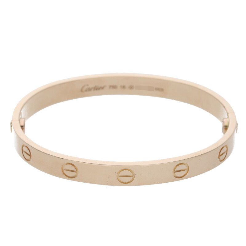 Cartier LOVE Bracelet Love Bracelet 18kpg Love Bracelet Men's 16