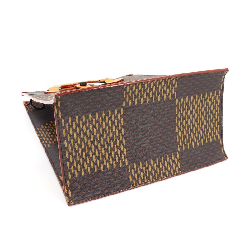 Louis Vuitton Giant Damier Monogram 2way Mini Tote Shoulder Bag NIGO Collaborati