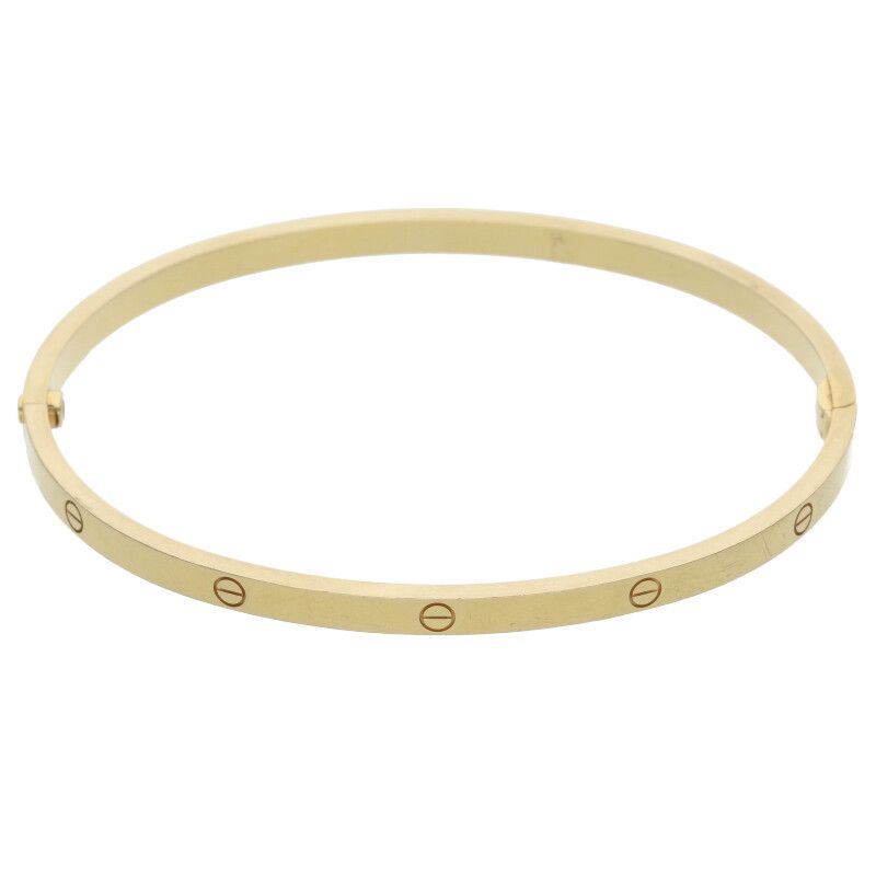 Cartier LOVE Bracelet SM Love Bracelet 18K Pink Gold Love Bracelet Men's 20