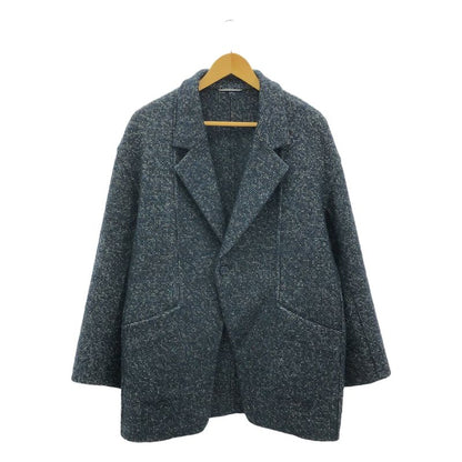 Dior Homme - 2023aw - Wool Tweed Unstructured Cardigan Jacket - 46 - Navy - Mens
