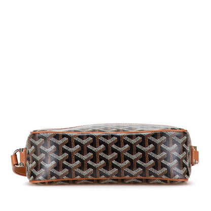 Goyard Cupveil PM Brown Black PVC Leather Women's Goyard