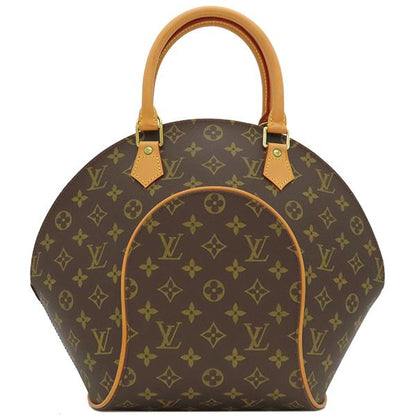 Louis Vuitton Handbag Ellipse MM Monogram Canvas Monogram Gold Hardware Brown