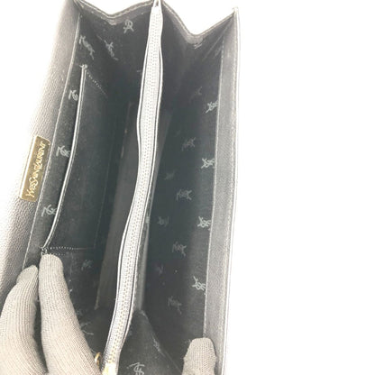 Yves Saint Laurent Clutch Bag Second Bag Black