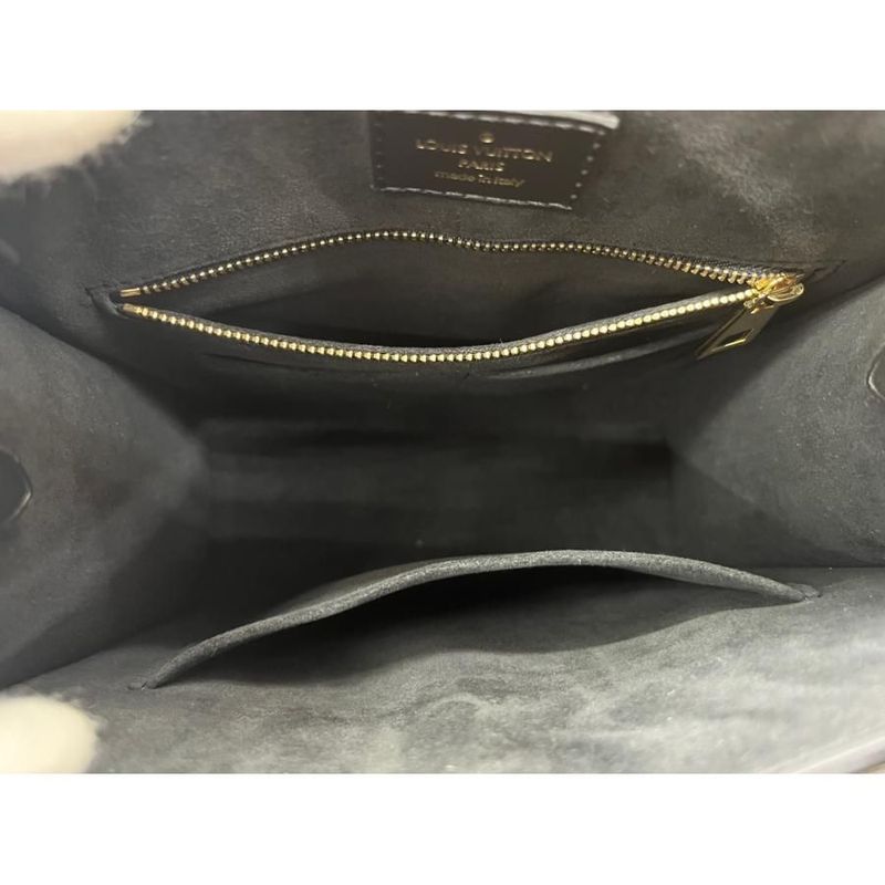 Louis Vuitton Sac Pla BB M58660 2way Shoulder Bag Handbag Epi Leather Noir