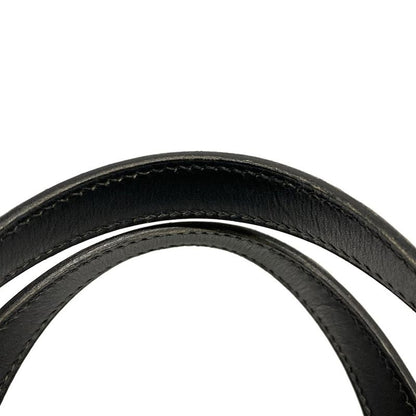 Hermes Handbag Escapada Black Silver Hardware