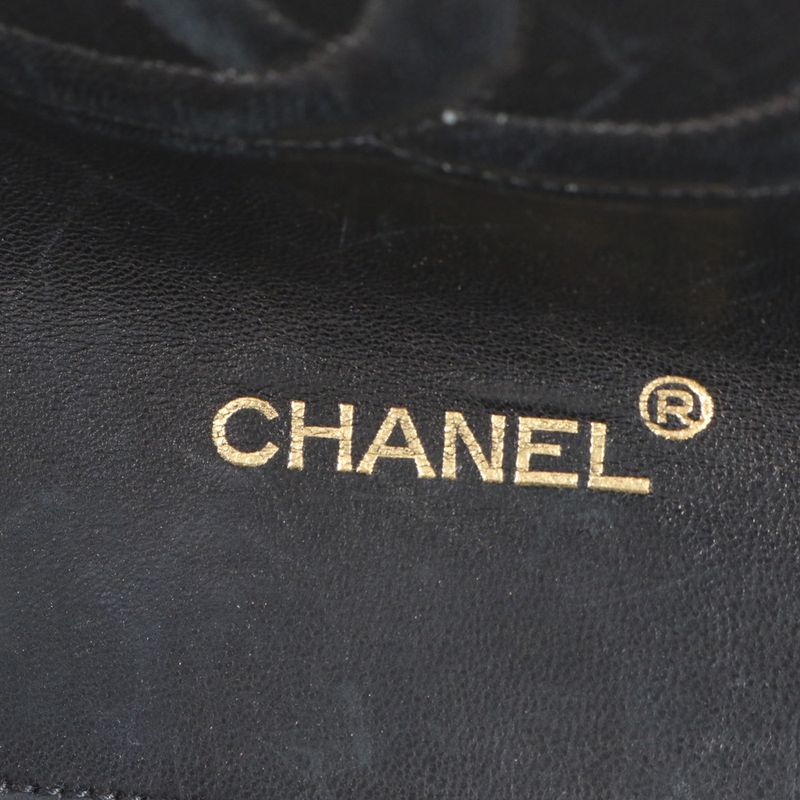 Chanel With Serial Seal Matelasse Lambskin Leather 2WAY Shoulder Bag Crossbody