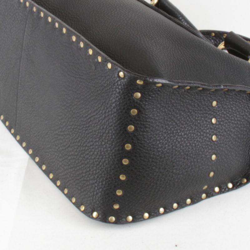 Celine Studded Boogie Bag Handbag Leather Ladies