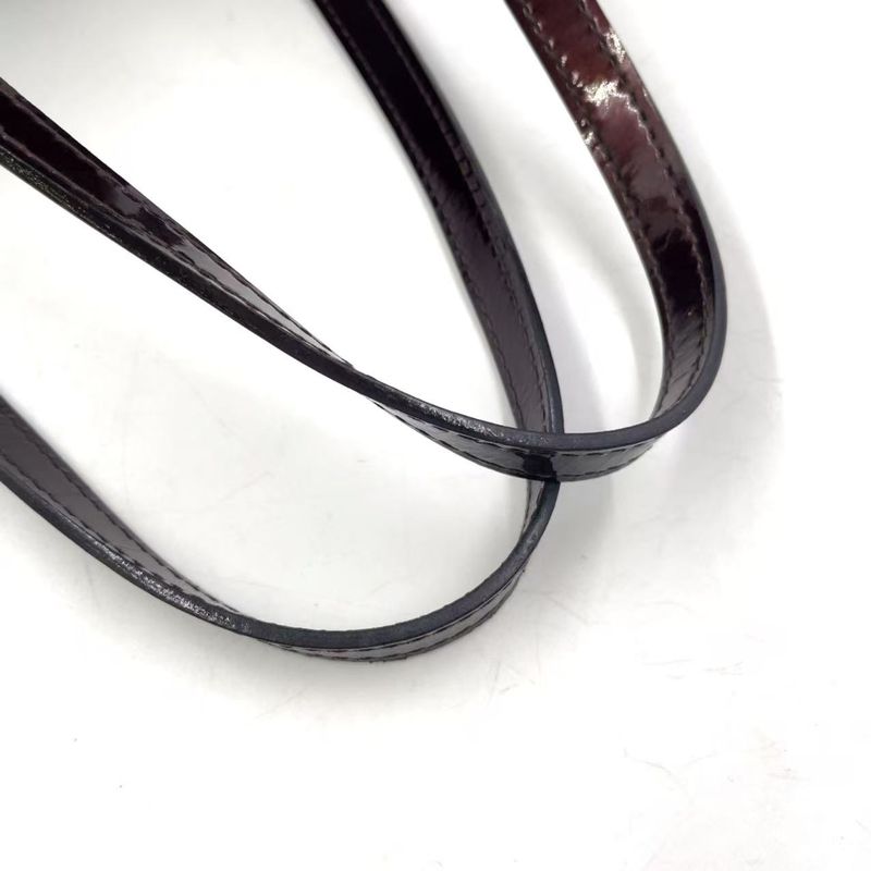 Louis Vuitton Vernis Avalon GM Enamel Bordeaux Tote Bag Gold M91566