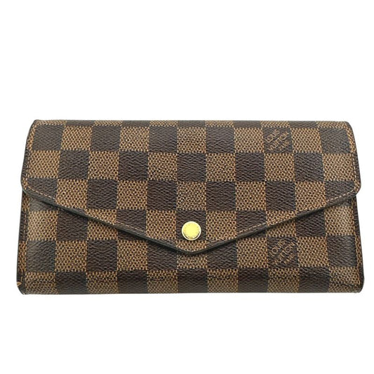 Louis Vuitton N63209 Damier Round Zipper Portefeuille-sarah Long Wallet Louis