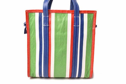 Balenciaga Handbag Shoulder Bag Balenciaga Bazar Shopper S 443096 Green Multi