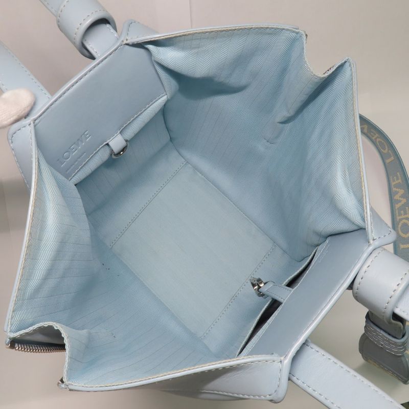 Loewe Hammock Compact A538h13x14 Handbag 2WAY Light Blue Series