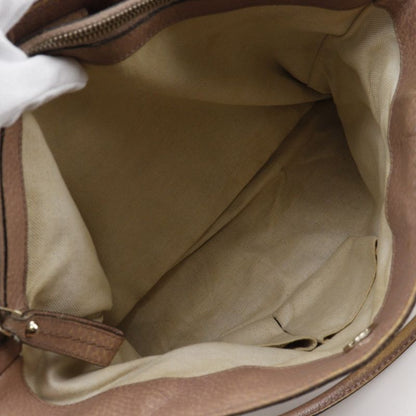 Gucci Sookie GG 296835 Striped Leather Pink Women's Tote Bag