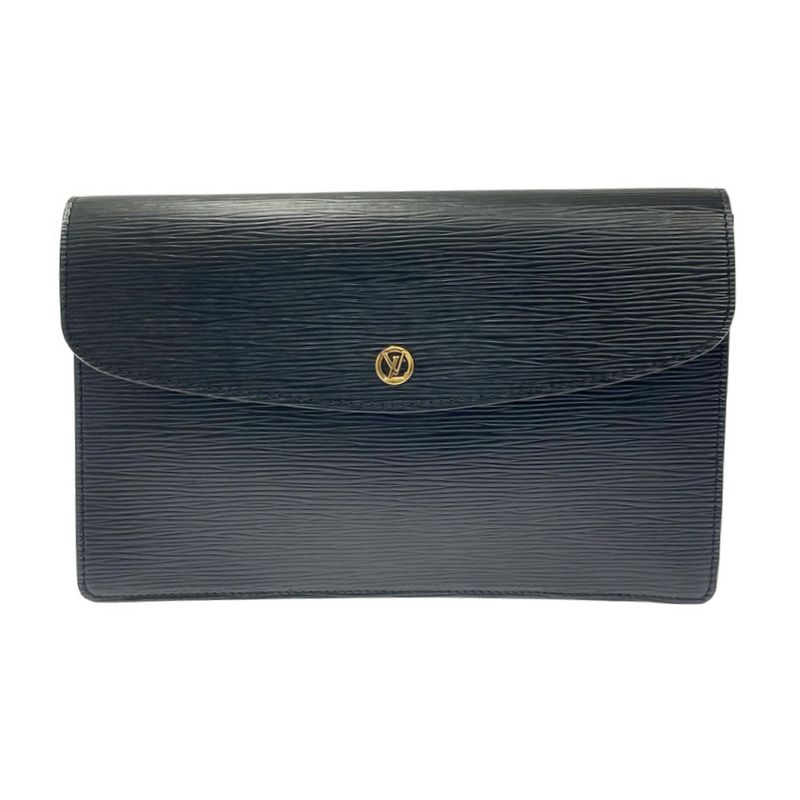 Louis Vuitton M52652 Epi Leather Montaigne 27 Black 320960