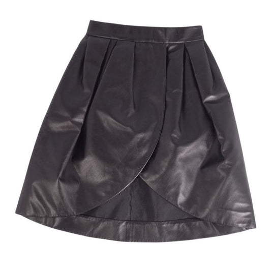 Louis Vuitton Skirt Leather Skirt Lambre