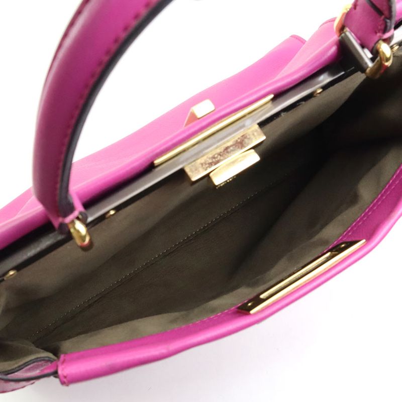 Fendi Shoulder Bag Handbag Peekaboo 8bn290-3zm