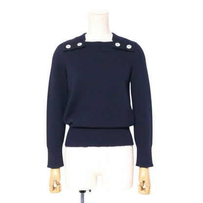 Hermes Knitwear Size 34 Total Cashmere Long Sleeve Knitted Sweater Serie