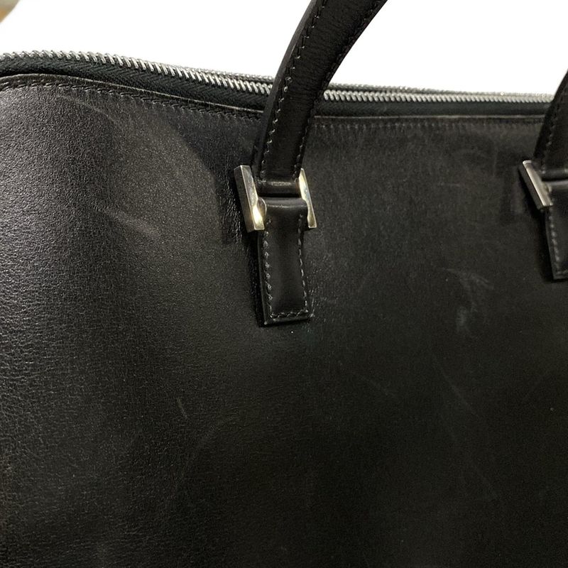 Hermes Handbag Escapada Black Silver Hardware