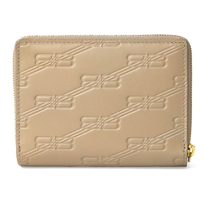 Balenciaga Bifold Wallet In Signature Taupe