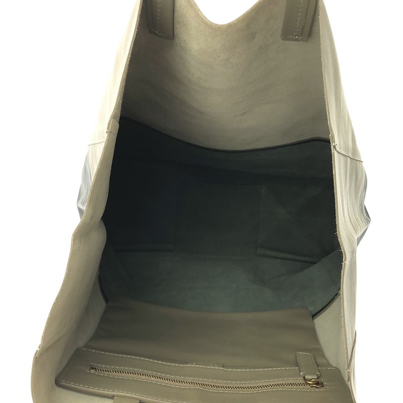 Celine - By Phoebe Philo Phoebe Horizontal Cabas Bicolor Tote Bag - Gray -