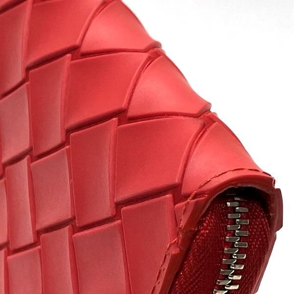 Bottega Veneta Intrecciato Round Zipper Long Wallet For Women