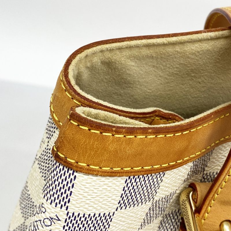 Louis Vuitton Tote Bag Damier Azure Hampstead MM N51206 White Women's