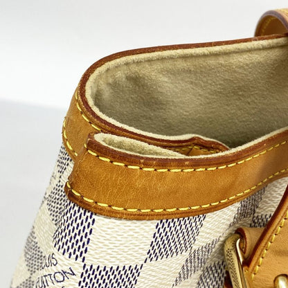 Louis Vuitton Tote Bag Damier Azure Hampstead MM N51206 White Women's