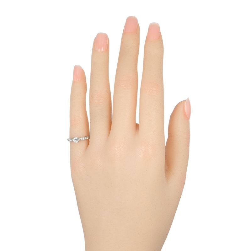 Tiffany & Co Harmony Engagement 0.25ct Vvs2/g/2ex/vg Pt950platinum × Diamond #5
