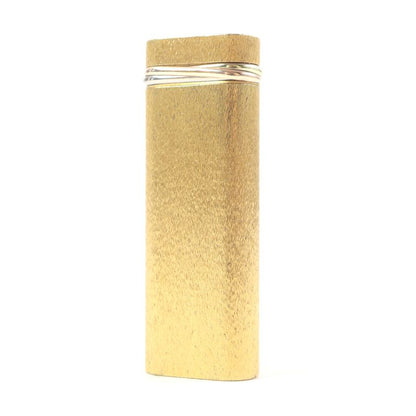 Cartier Trinity Oval Shape Roller Type Gas Lighter Smoking Tool