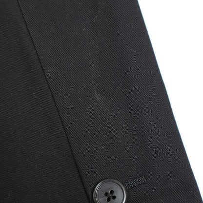 Prada 18ss Denim Chester Coat Uc396i Black 48