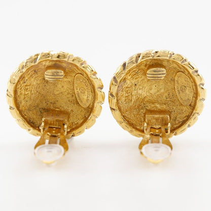 Chanel Coco Mark Vintage Gold Plated Ladies 23.0g Earring